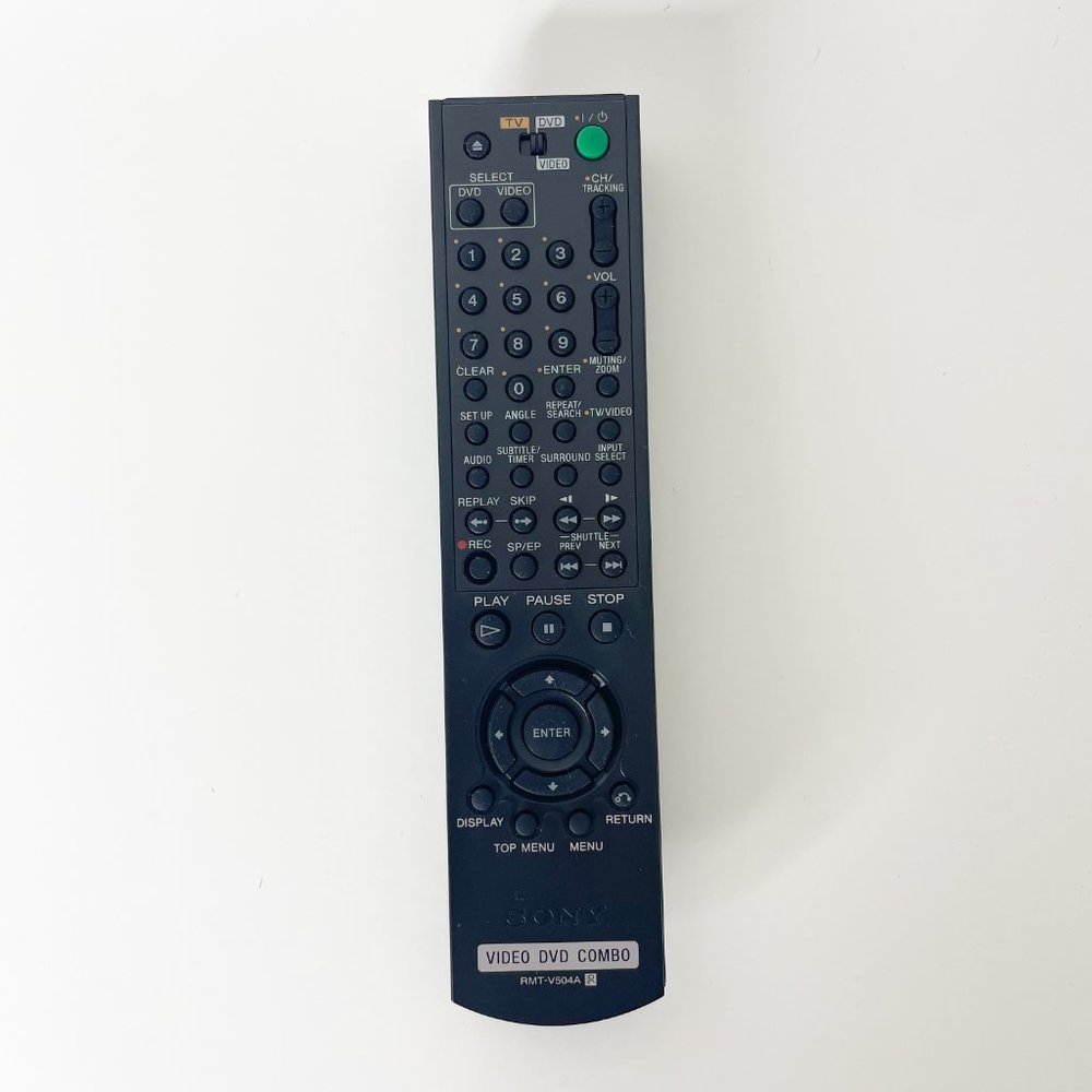 Genuine Sony RMT-V501C Remote For DVD VCR Combo OEM TESTED WORKING